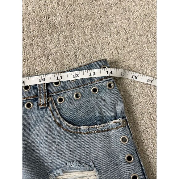 Y2K Signature 8 Denim Skirt - Picture 7 of 8